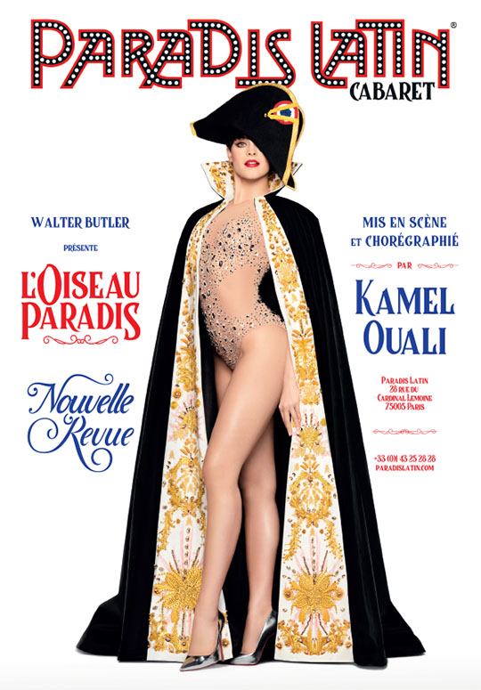 poster show l'oiseau paradis latin