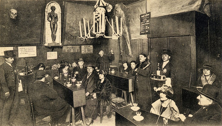 cabaret du néant salle d'intoxication