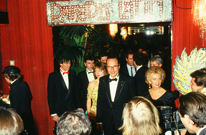 bernadette jacques chirac gala sidaction 1985