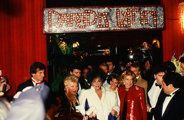 line renaud elizabeth taylor gala sidaction 1985